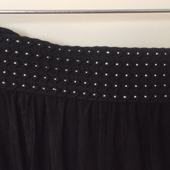 H&M Sheer Maxi Skirt, lined mini underneath, sizeS - Picture 2 of 3